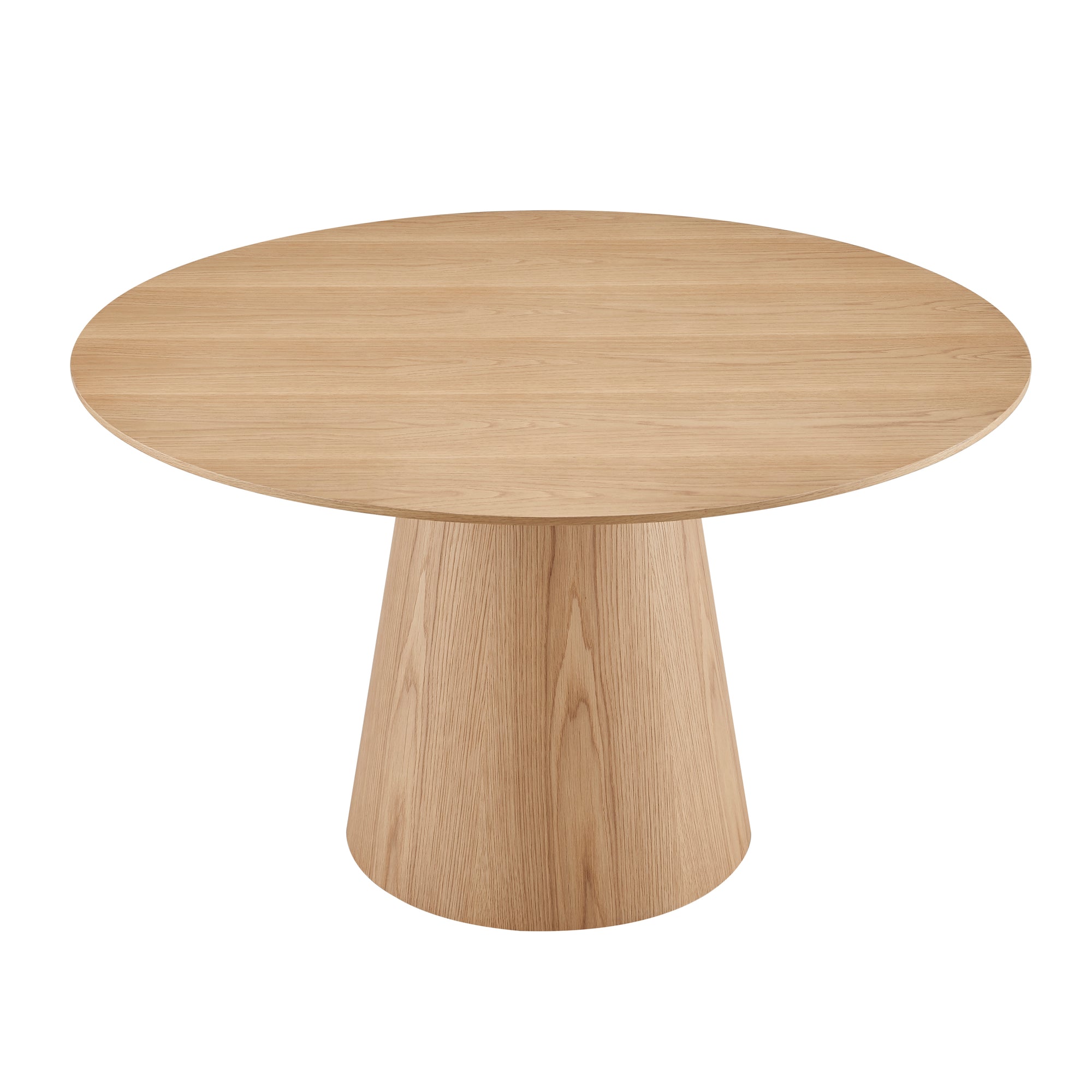 Wesley 53" Wood Veneer Round Table - Kansas City Office Furniture