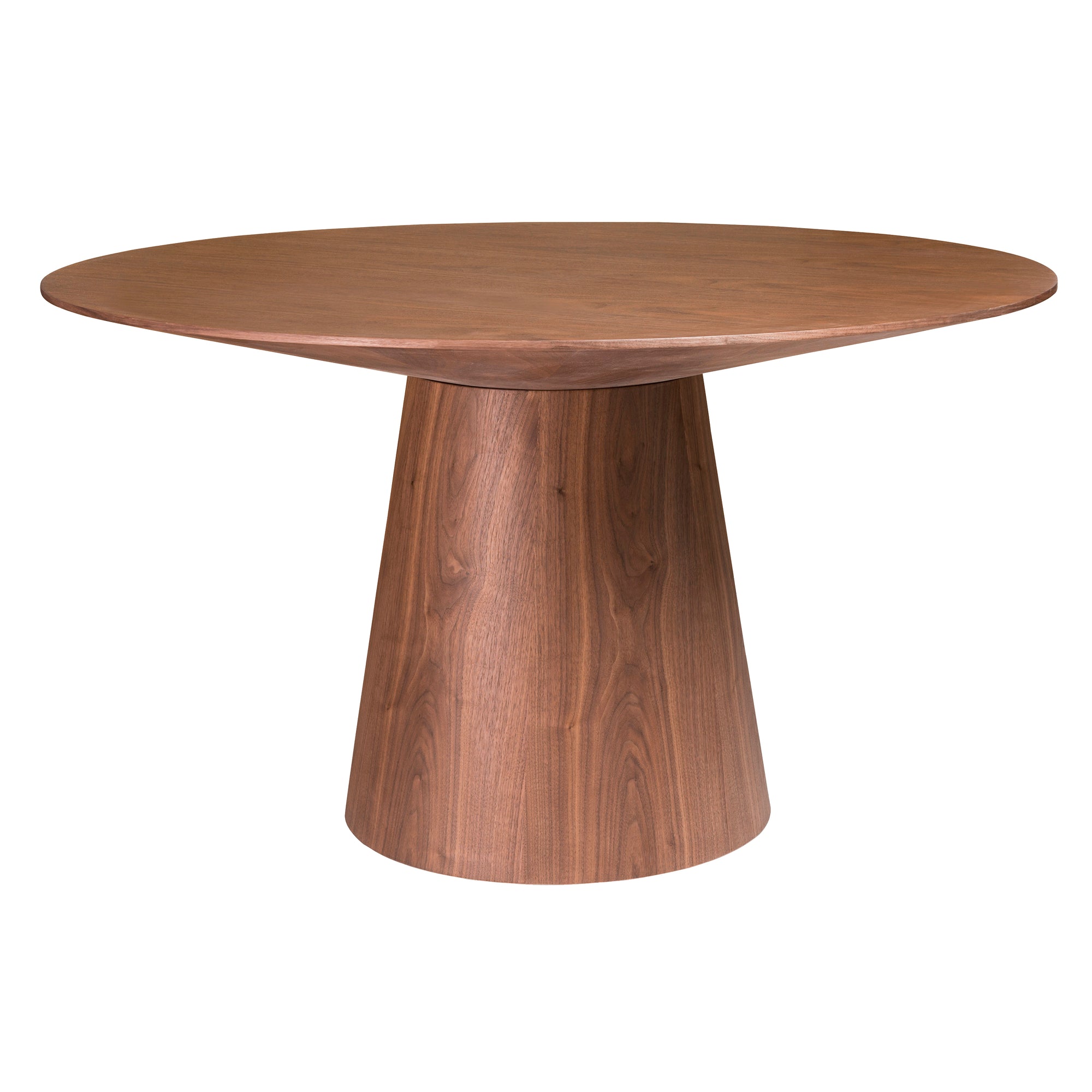 Wesley 53" Wood Veneer Round Table - Kansas City Office Furniture