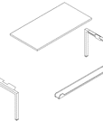 Bench Desk - Kansas City Office Furniture