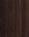 Close-up of a Uptown Colombian Laminate with a dark brown color and visible grain pattern. Kansas City Office Design.