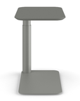 Front view of a Humanscale Float micro in a Gray Base with a Gray MDF top. Kansas City Office Design.