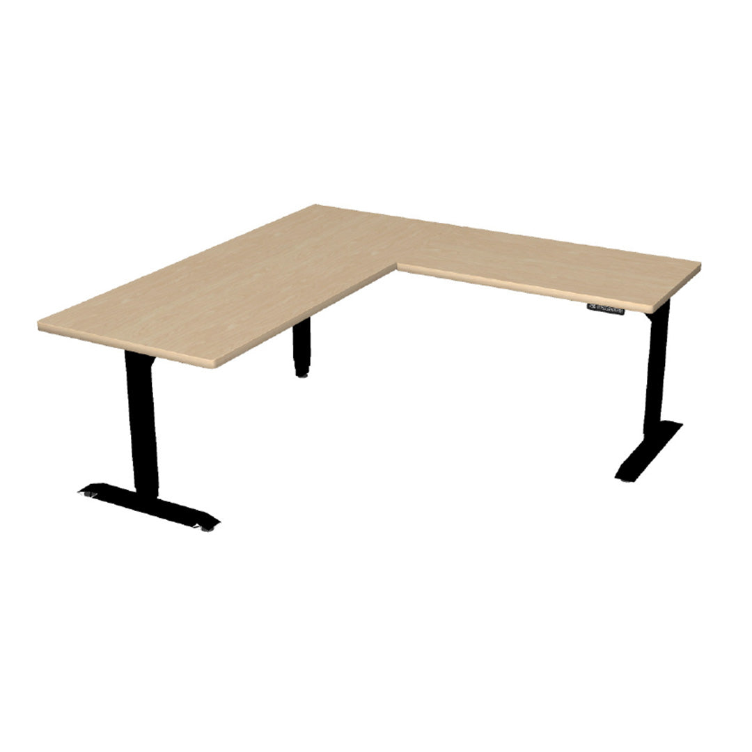 L-Unit Sit-to-Stand Height Adjustable 72"x72" Desk - Kansas City Office Furniture