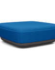 SitonIt Pasea Large Square Ottoman with Electric Blue Fabric. Kansas City Office Design.