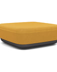SitonIt Pasea Large Square Ottoman with Gold Dusk Fabric. Kansas City Office Design.