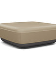 SitonIt Pasea Large Square Ottoman with Pebble Vinyl Fabric. Kansas City Office Design.