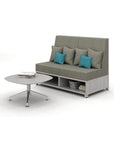 Day-to-Day Multi-Purpose Tables with LB lounge and coffee table. Kansas City Office Furniture