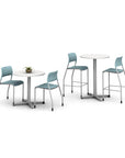 Day-to-Day Multi-Purpose Tables. Barstool tables, standing height round tables. Kansas City Office Furniture