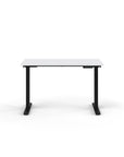 Humanscale eFloat Go 2.0 Sit-Stand Desk with white top and black base – Kansas City Office Design