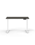 Humanscale eFloat Go 2.0 Sit-Stand Desk with grey top and white base – Kansas City Office Design