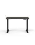 Humanscale eFloat Go 2.0 Sit-Stand Desk with grey top and black base – Kansas City Office Design