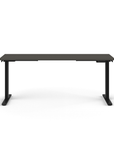 Humanscale eFloat Go 2.0 Sit-Stand Desk with grey top and black base – Kansas City Office Design