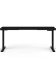 Humanscale eFloat Go 2.0 Sit-Stand Desk with black top and black base – Kansas City Office Design