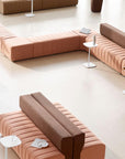 White Allermuir Host Laptop Tables in an open seating area - Kansas City Office Furniture