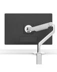 Humanscale M2.1 single monitor arm back view on desk