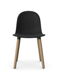 Allermuir Kin Side Chair with Wood Legs, Kansas City Office Furniture