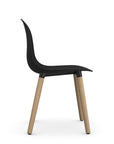 Allermuir Kin Side Chair with Wood Legs