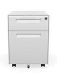 Front view of a Two-Drawer Mobile Pedestal - Kansas City Office Furniture