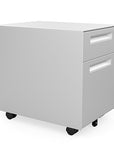 Side view of a Two-Drawer Mobile Pedestal - Kansas City Office Furniture