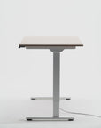 Video of the Humanscale eFloat Go 2.0 Sit-Stand Desk with bamboo top and white base – Kansas City Office Design