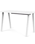 Reya Office Desk with Angled Metal Legs - Kansas City Office Furniture