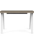 Reya Office Desk with Angled Metal Legs - Kansas City Office Furniture