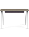 Reya Office Desk with Angled Metal Legs - Kansas City Office Furniture
