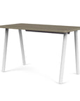 Reya Office Desk with Angled Metal Legs - Kansas City Office Furniture