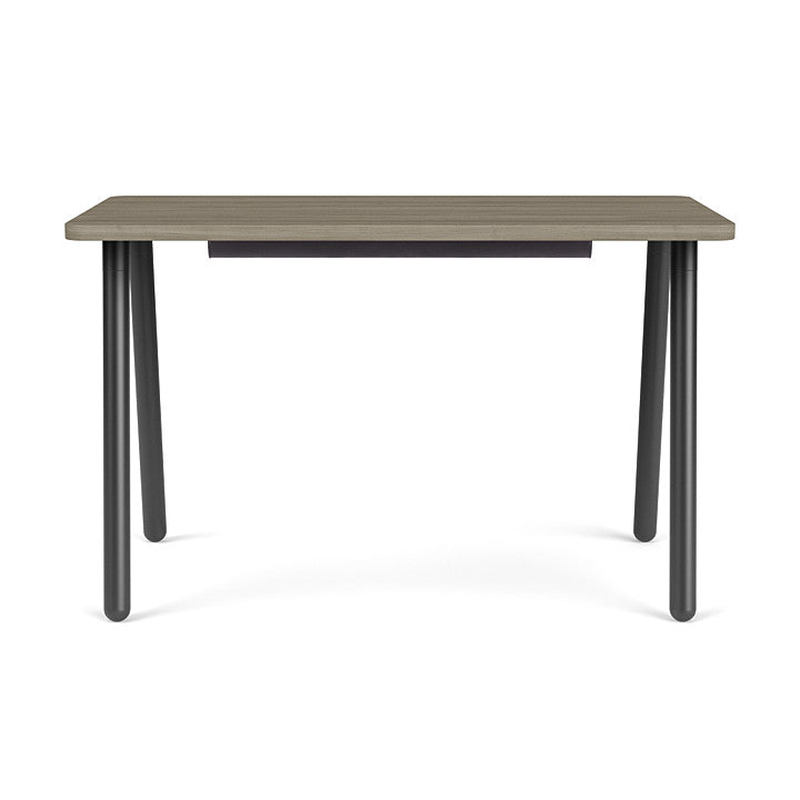Reya Office Desk with Angled Metal Legs - Kansas City Office Furniture