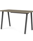 Reya Office Desk with Angled Metal Legs - Kansas City Office Furniture