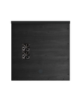 Top view of the Black Room Phone Booth and its ventilation, a soundproof privacy pod with a built-in desk. Kansas City Office Furniture