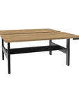 Height Adjustable 4-Pod Benching Workstation - Kansas City Office Furniture