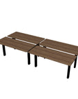 Height Adjustable 4-Pod Benching Workstation - Kansas City Office Furniture