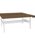 Height Adjustable 4-Pod Benching Workstation - Kansas City Office Furniture