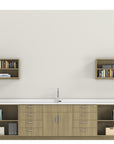 AIS CaseWorks cabinetry in education lab, close-up