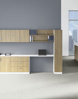 AIS CaseWorks modular cabinetry in business center environment