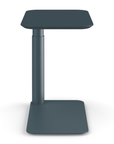 Front view of a Humanscale Float micro in a Slate Blue with a Slate MDF top. Kansas City Office Design.