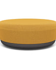 SitonIt Pasea Large Round Ottoman with Gold Dusk Fabric. Kansas City Office Design.