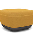 SitonIt Pasea Mini Square Ottoman with Gold Fabric. Kansas City Office Design.