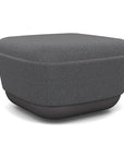SitonIt Pasea Mini Square Ottoman with Gray Fabric. Kansas City Office Design.