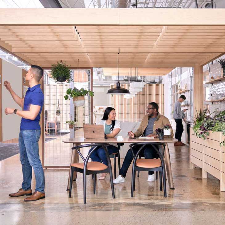 Turnkey project support for a happier workplace. Kansas City Office Design.