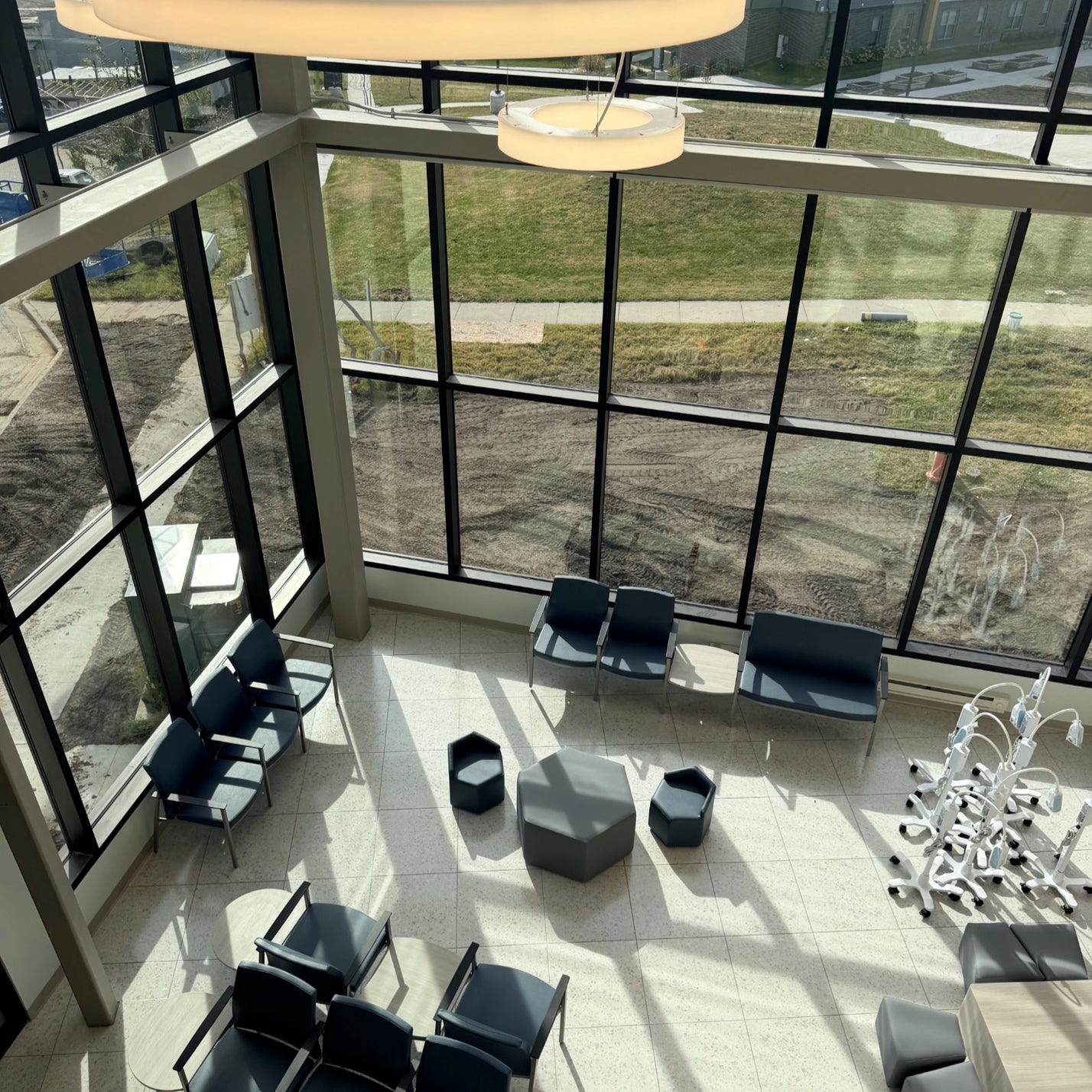 Waiting room guest chairs. Kansas City Office Design