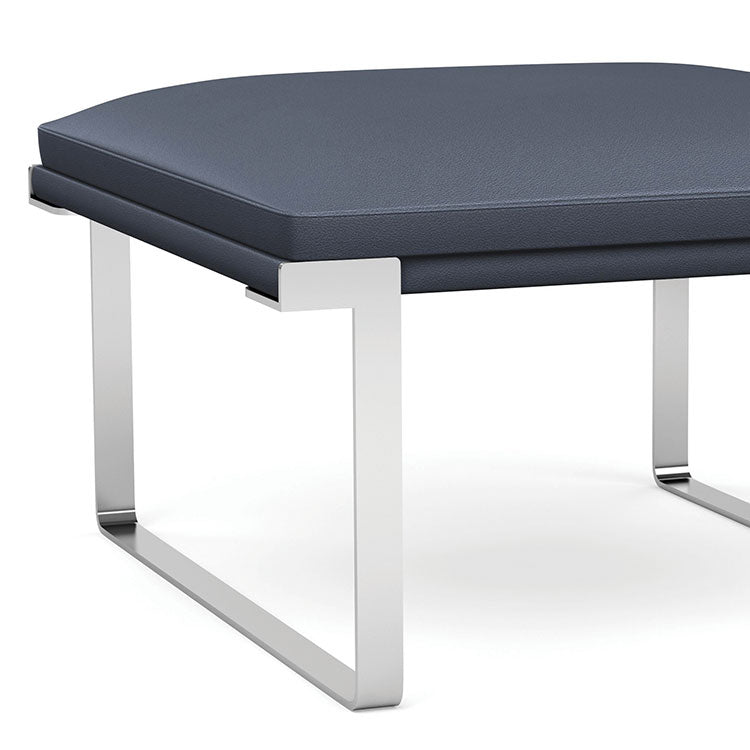 SitOnIt Cameo Chrome Metal Frame. Kansas City Office Design.