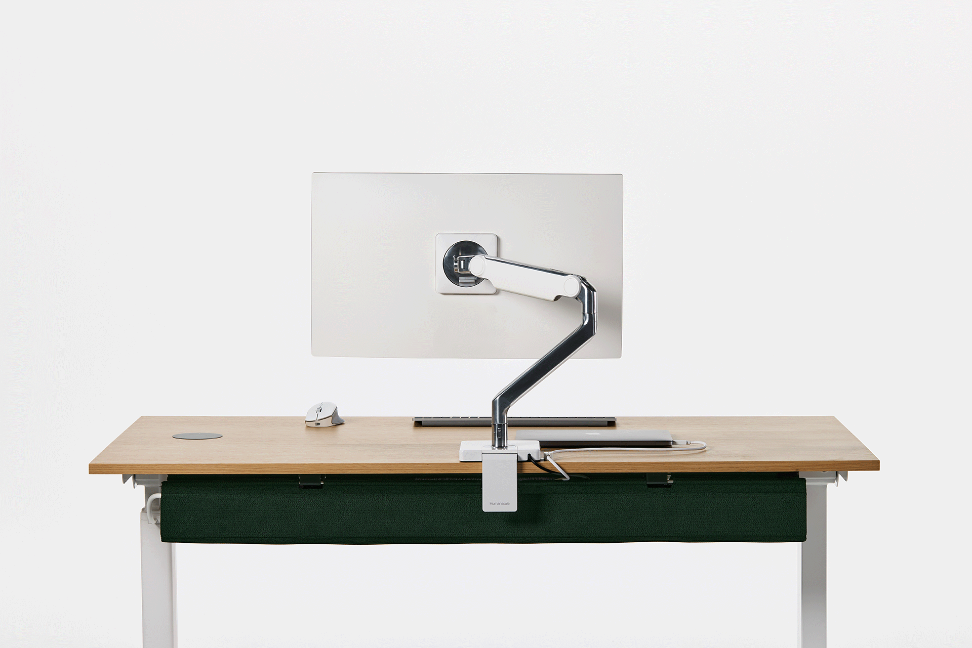 Humanscale NeatTech Cable Management Video with the top changing sizes along with the NeatTech. Kansas City Office Furniture.