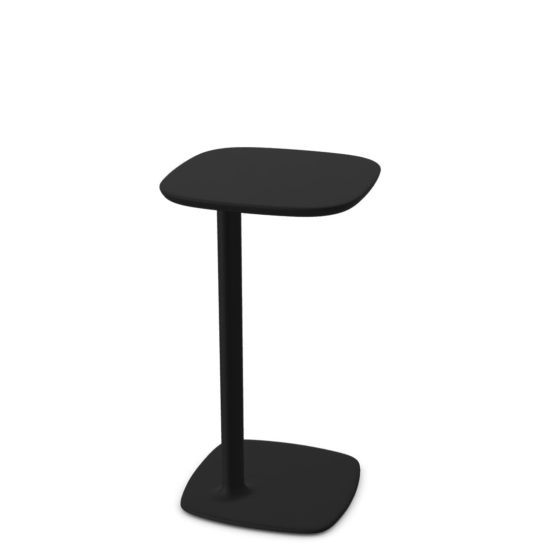 Allermuir Host Laptop Table in Black – Compact Modern Design by Kansas City Office Design