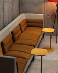 Mello Yellow Allermuir Host Laptop Tables in lounge area - Kansas City Office Furniture