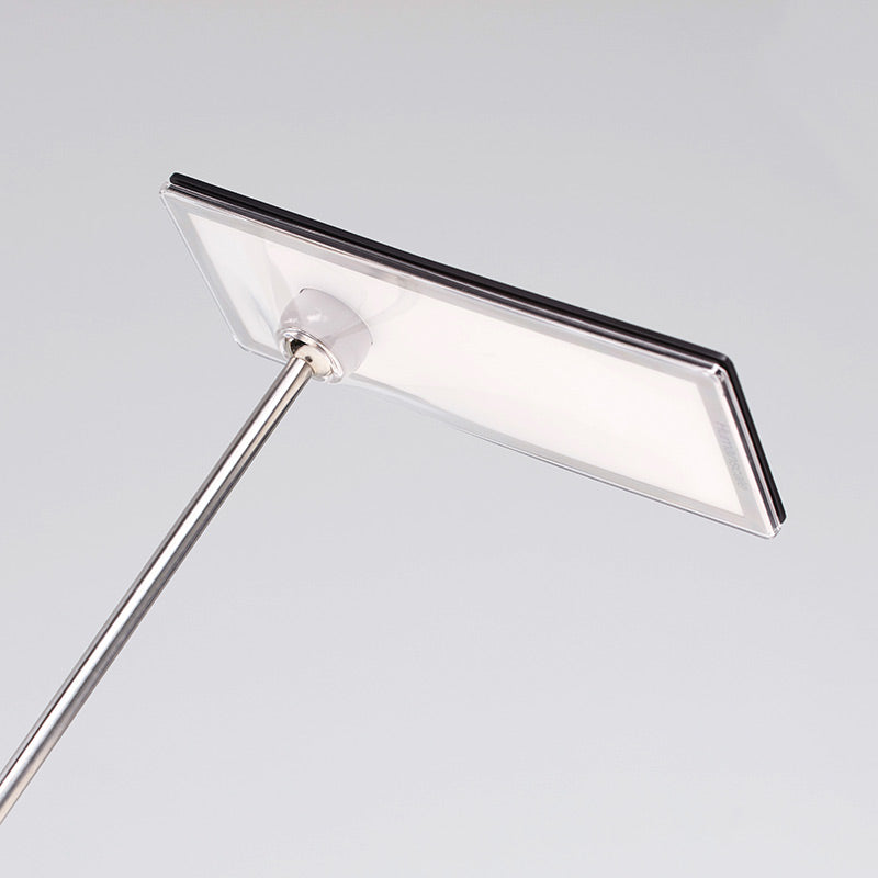 Closeup of the LED lens on the HumanScale Horizon 2.0 Adjustable LED Desk Lamp. Kansas City Office Furniture.