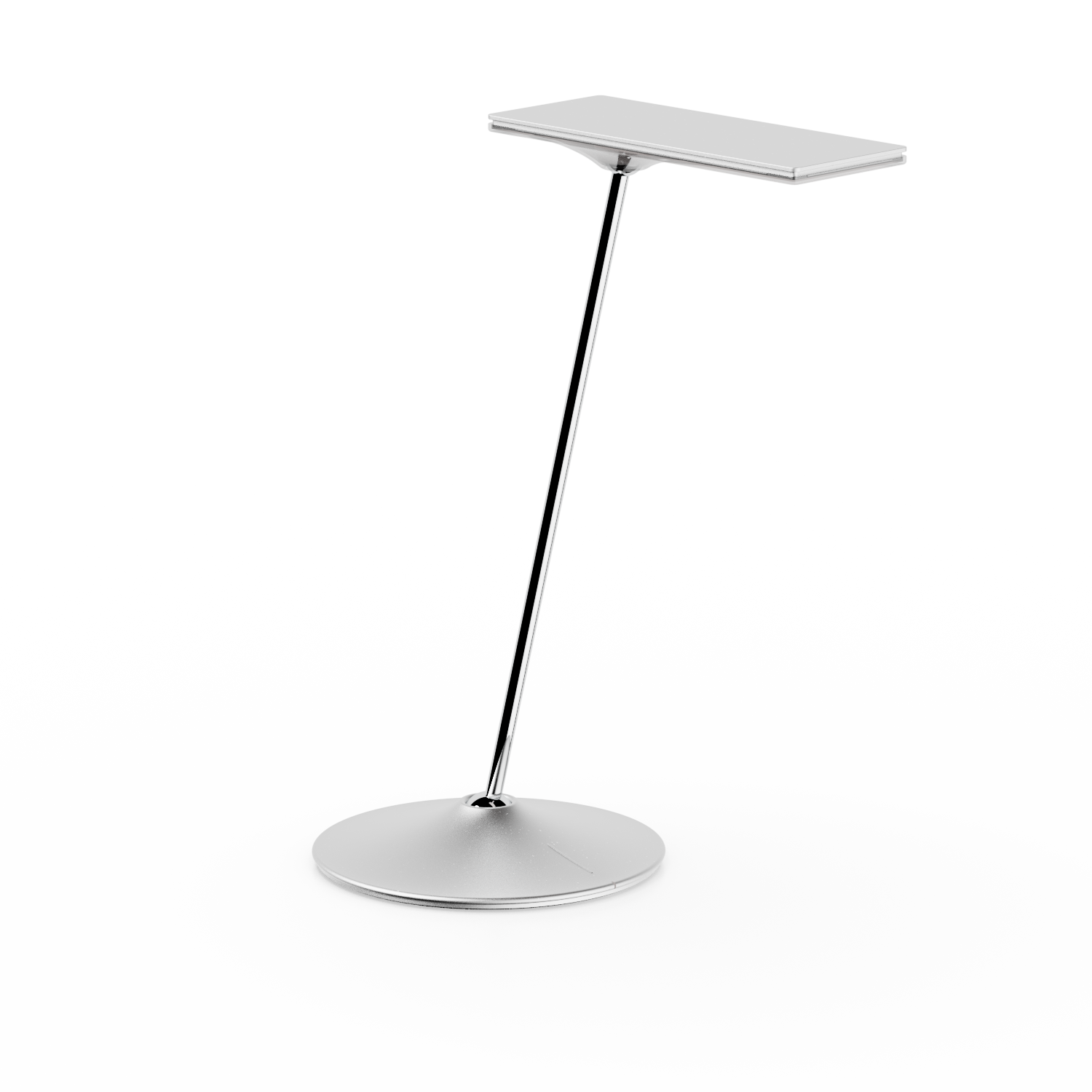 HumanScale Horizon LED task light in silver color. Kansas City Office Furniture.