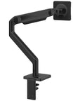 Humanscale M2.1 single monitor arm black finish. Back View. Kansas City Office Design.