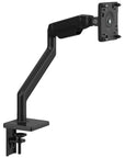 Humanscale M2.1 single monitor arm black finish. Front View. Kansas City Office Design.