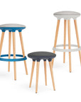 3 Via Joi Stools. These include the low stool, counter stool, and barstool. Kansas City Office Design.
